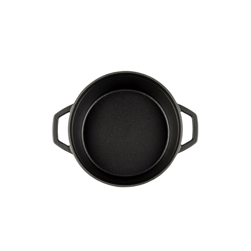 Głęboki garnek żeliwny Hosse, Black Onyx, Ф24 | Garnek żeliwny |  |