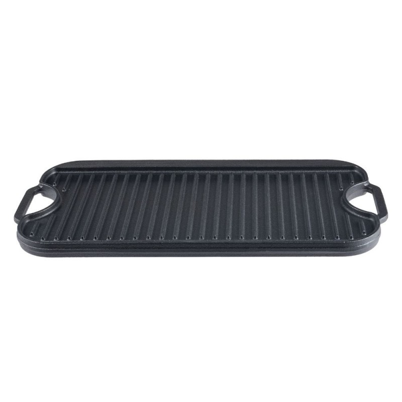 Dwustronna żeliwna płyta grillowa, 51x26 cm - Porównanie produktów