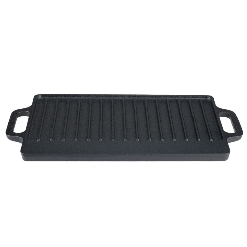 Dwustronna żeliwna płyta grillowa, 38x23 cm - Porównanie produktów
