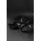 Patelnia żeliwna z dwoma uchwytami emaliowana Hosse, Black Onyx, Ф19cm | Płaska patelnia żeliwna | Patelnia żeliwna |
